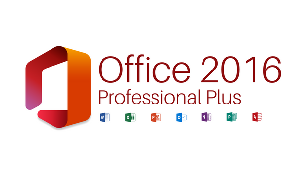 Microsoft Office 2016 Professional Plus 2 Microsoft Office 2016 Professional Plus interface showing Word, Excel and PowerPoint applications