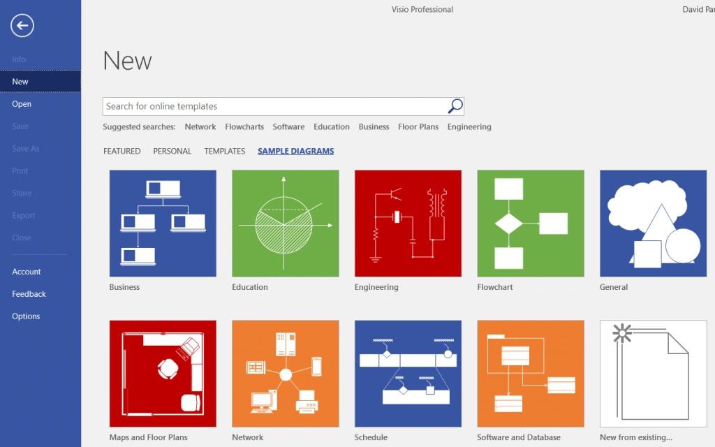 Microsoft Visio 2021 Professional 3 Microsoft Visio 2021 Professional flowchart and diagram workspace